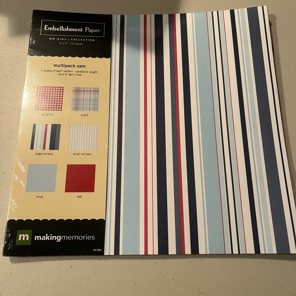 Making Memories Embellishment Paper Pack